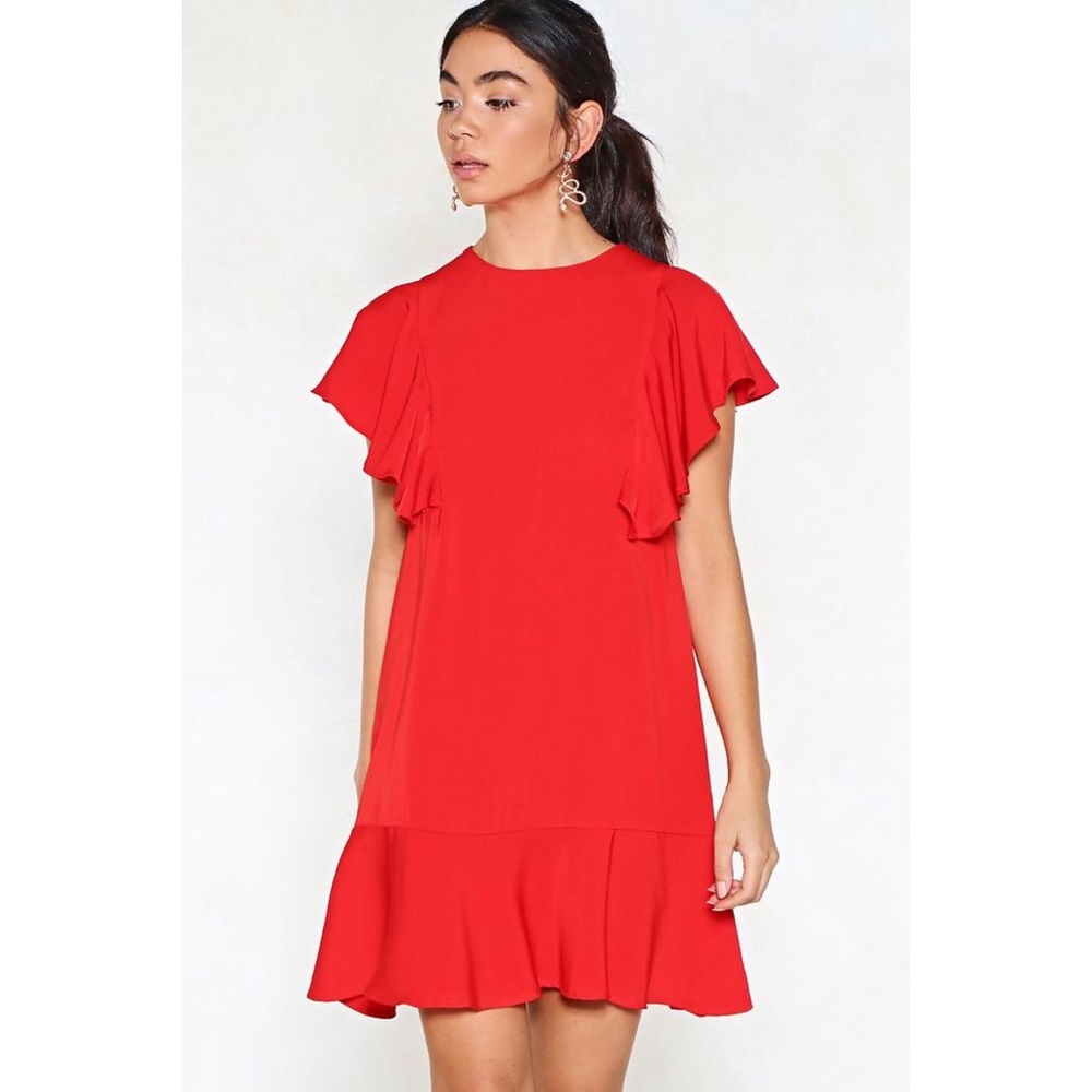 Nasty Gal Wow Ruffle Dress